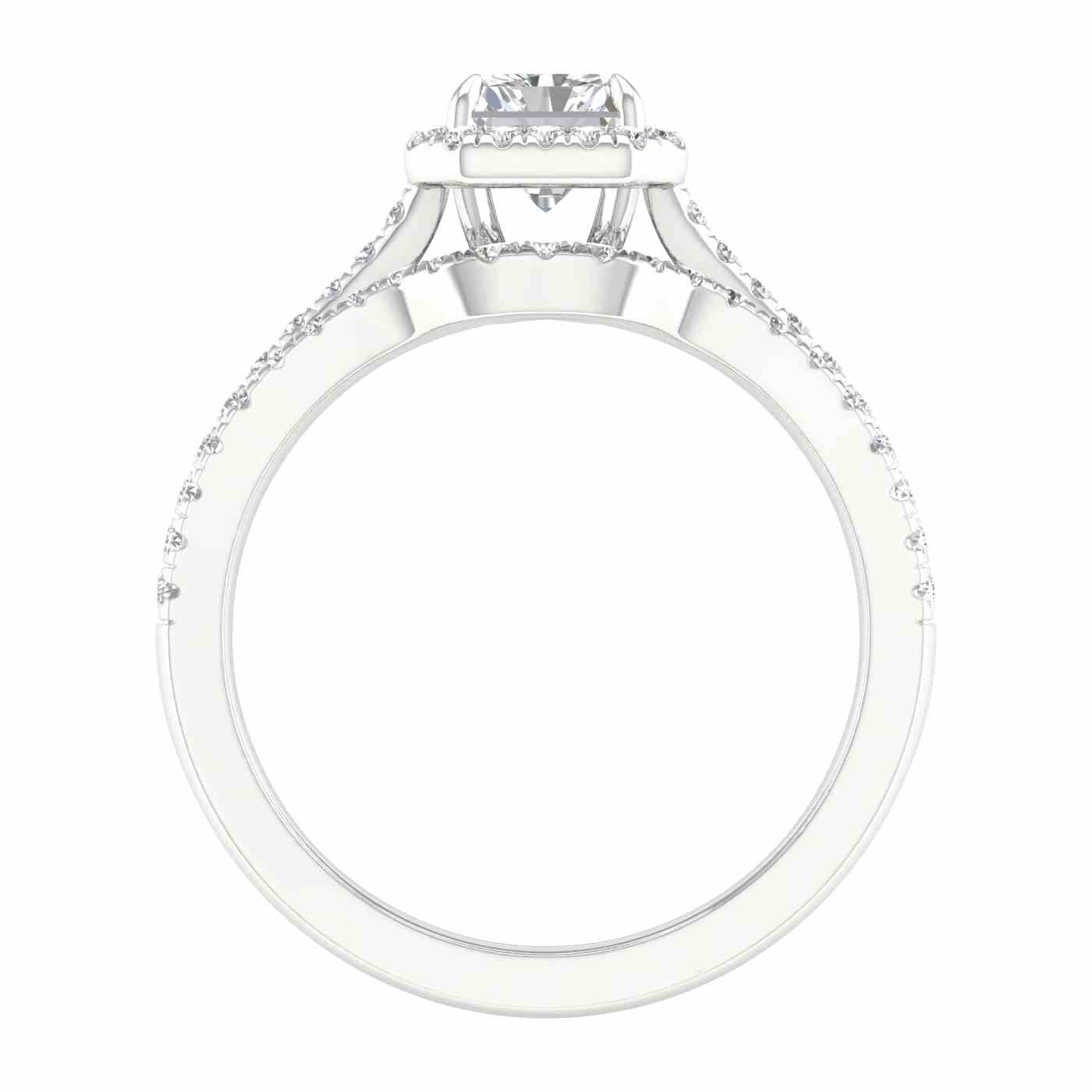 Bellavue Ring | Radiant Cut