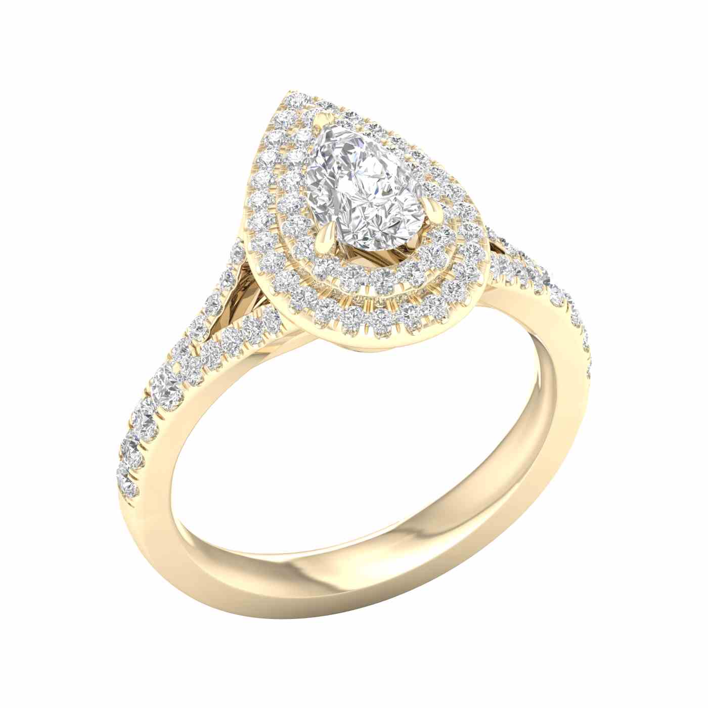 Auréline Ring | Pear Cut