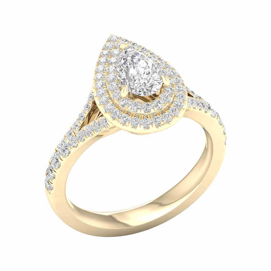 Auréline Ring | Pear Cut