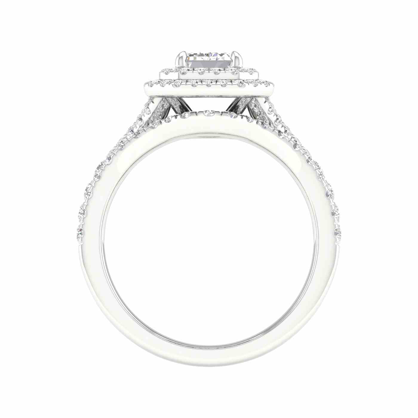 Bellavue Ring | Radiant Cut