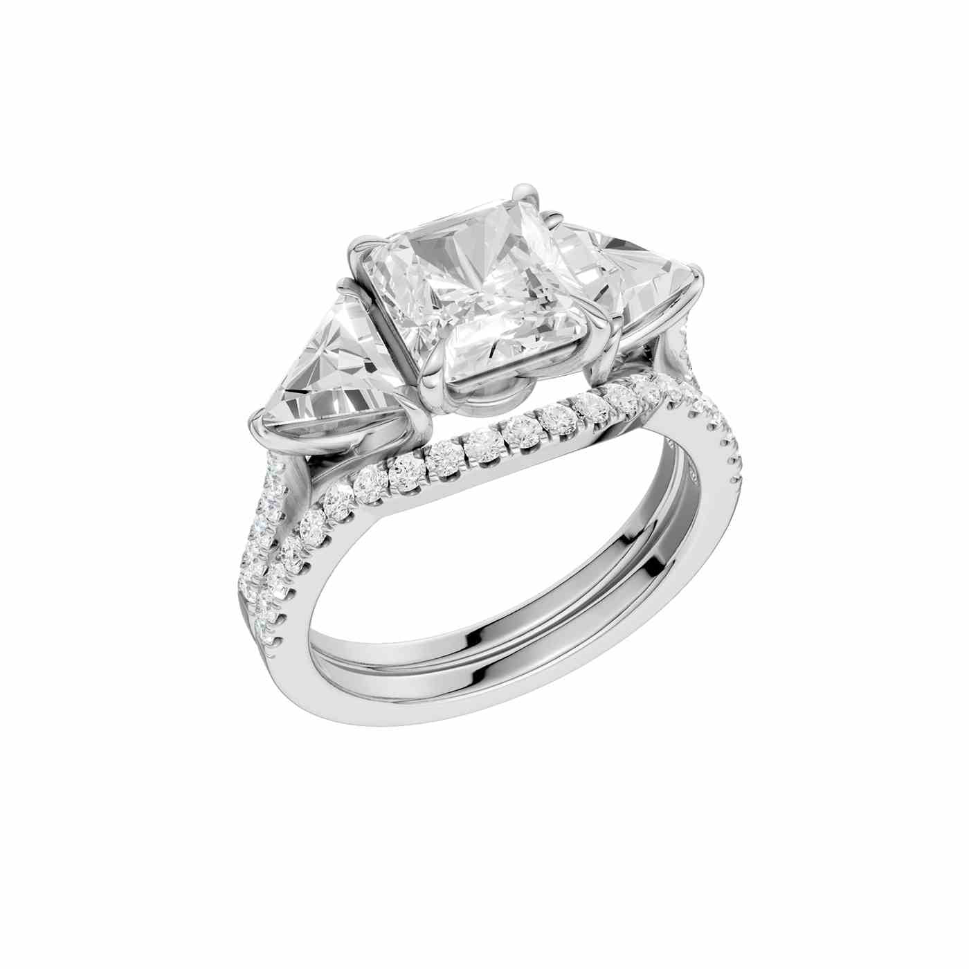 Ravissante Ring | Asscher Cut