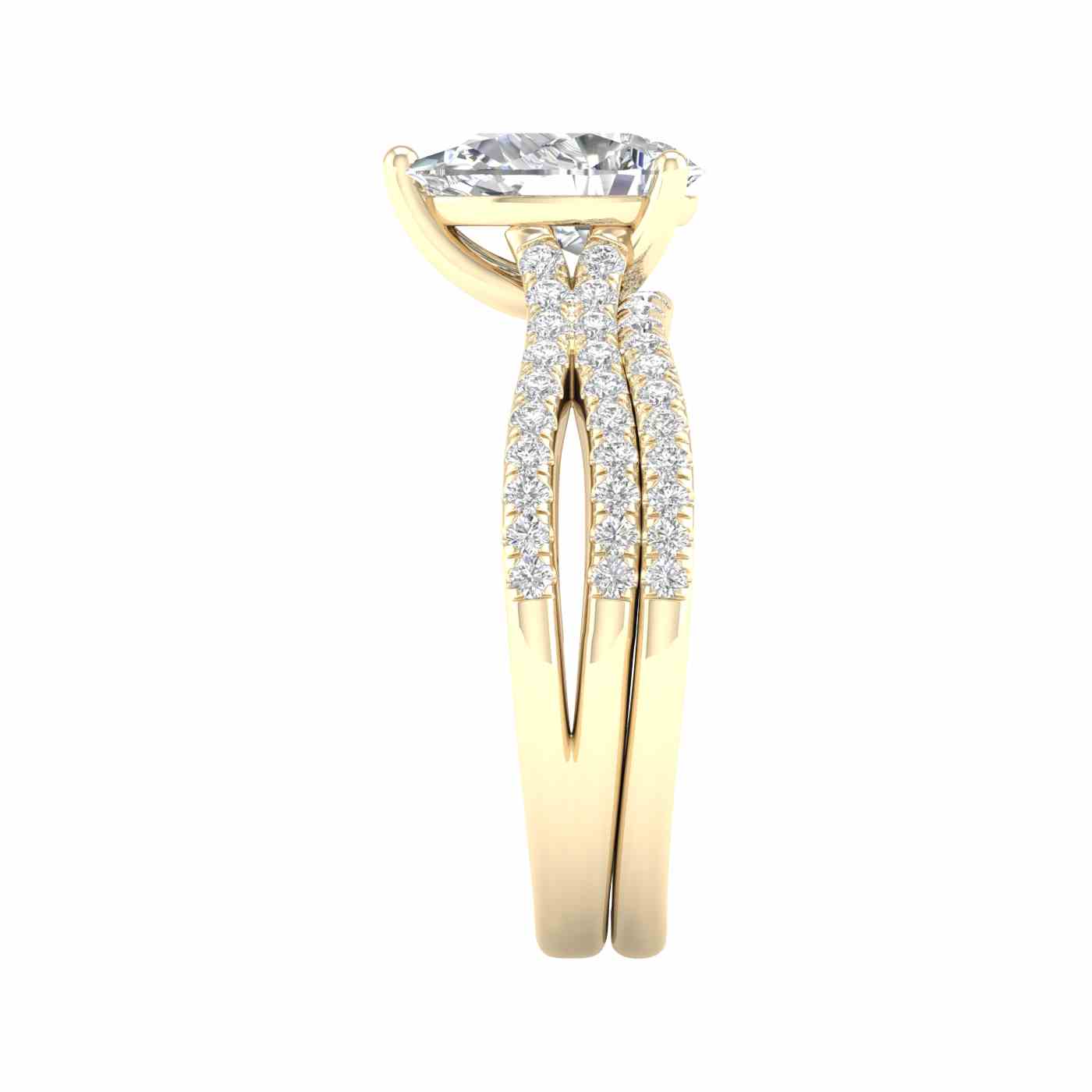 Calista Ring | Pear Cut