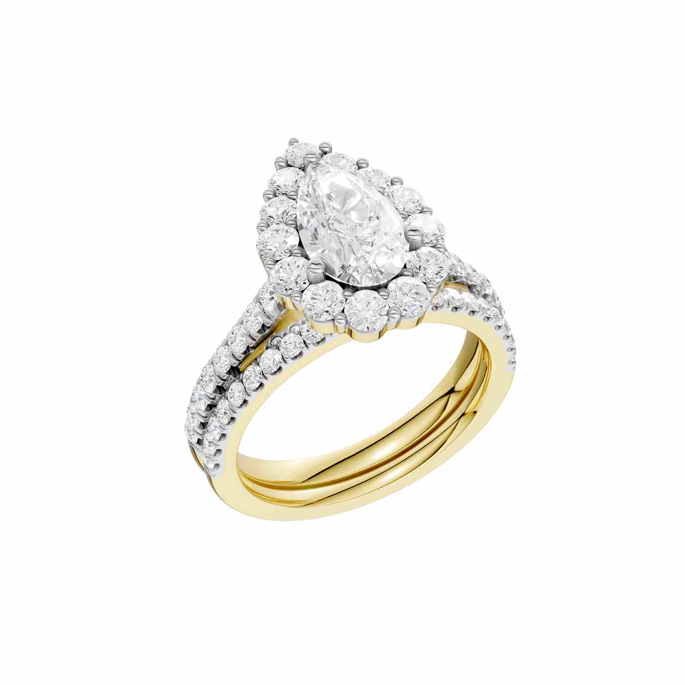 Aurevè Ring | Pear Cut