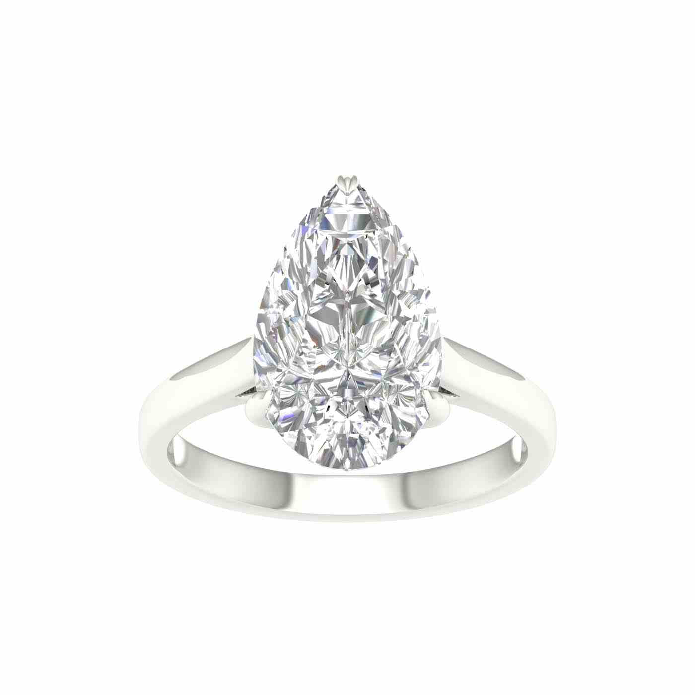 Aureza Ring | Pear Cut