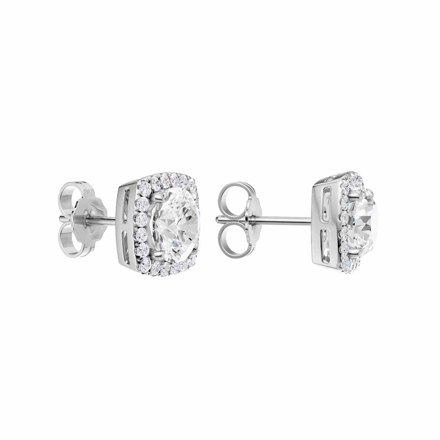 Velisse Earring | Round Cut