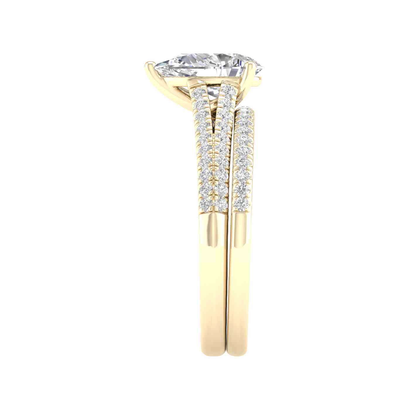 Calista Ring | Pear Cut