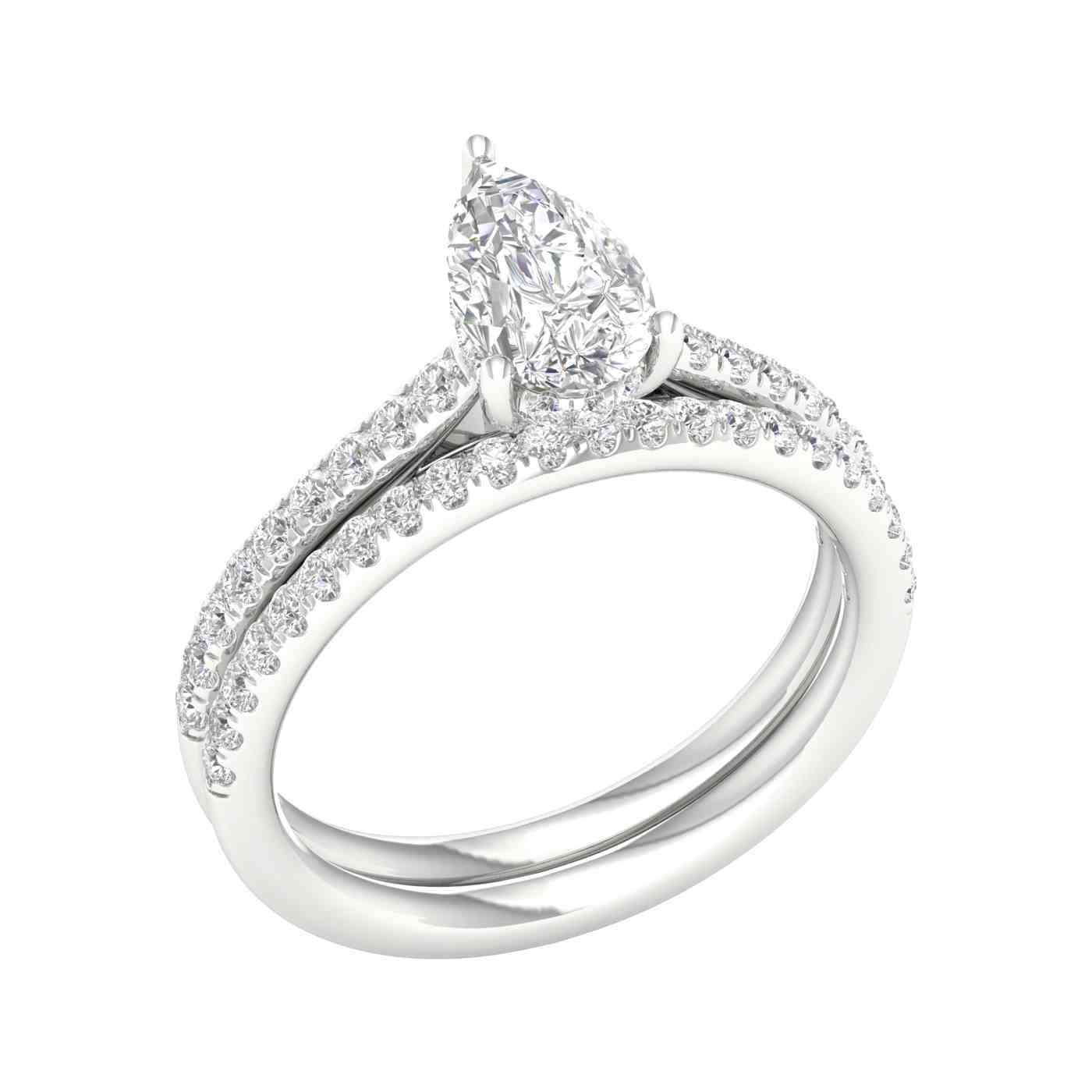 Calista Ring | Pear Cut