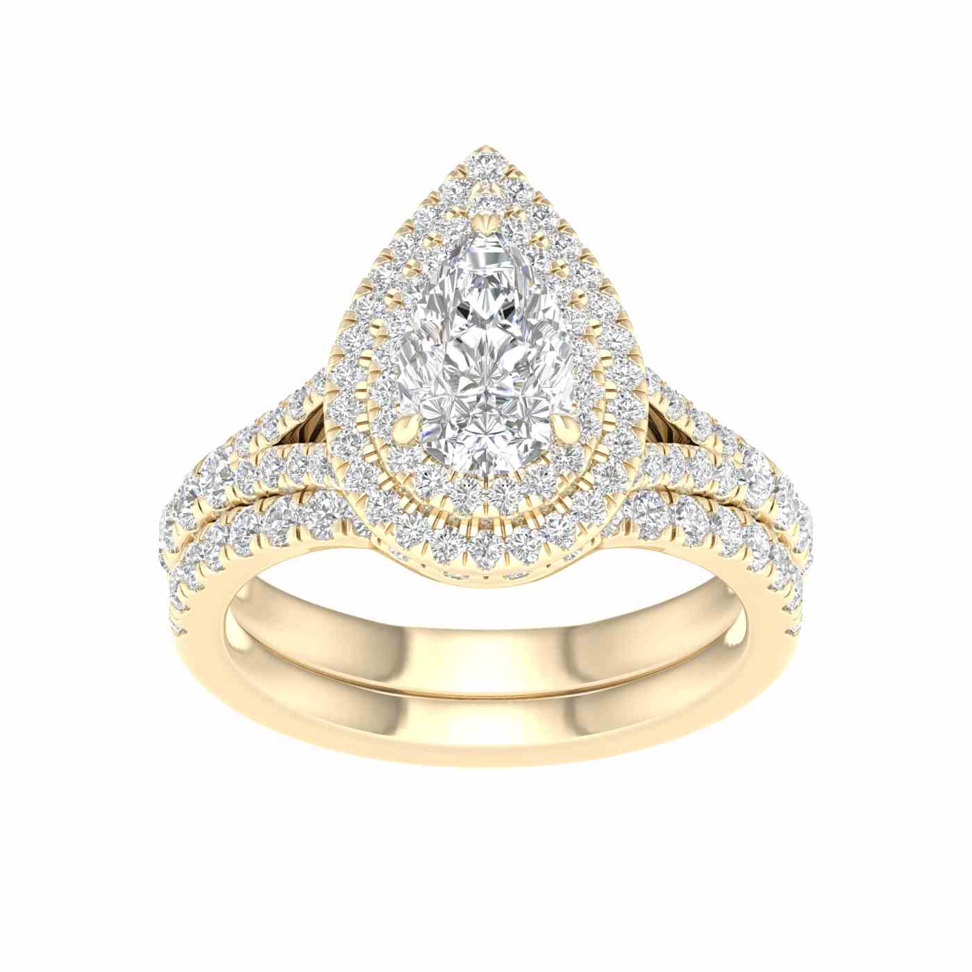 Bellavue Ring | Pear Cut