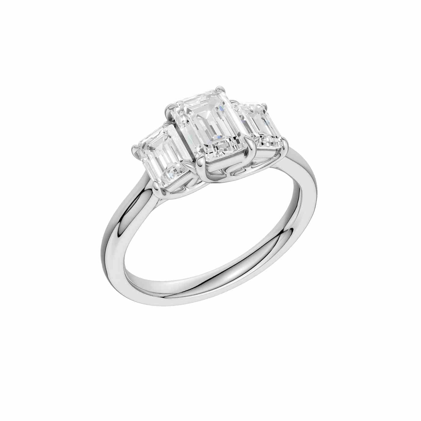 Luxeira Ring | Emerald Cut