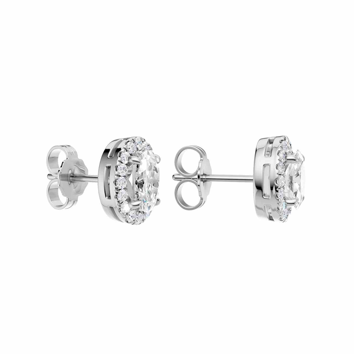 Alurea Earring | Oval Cut