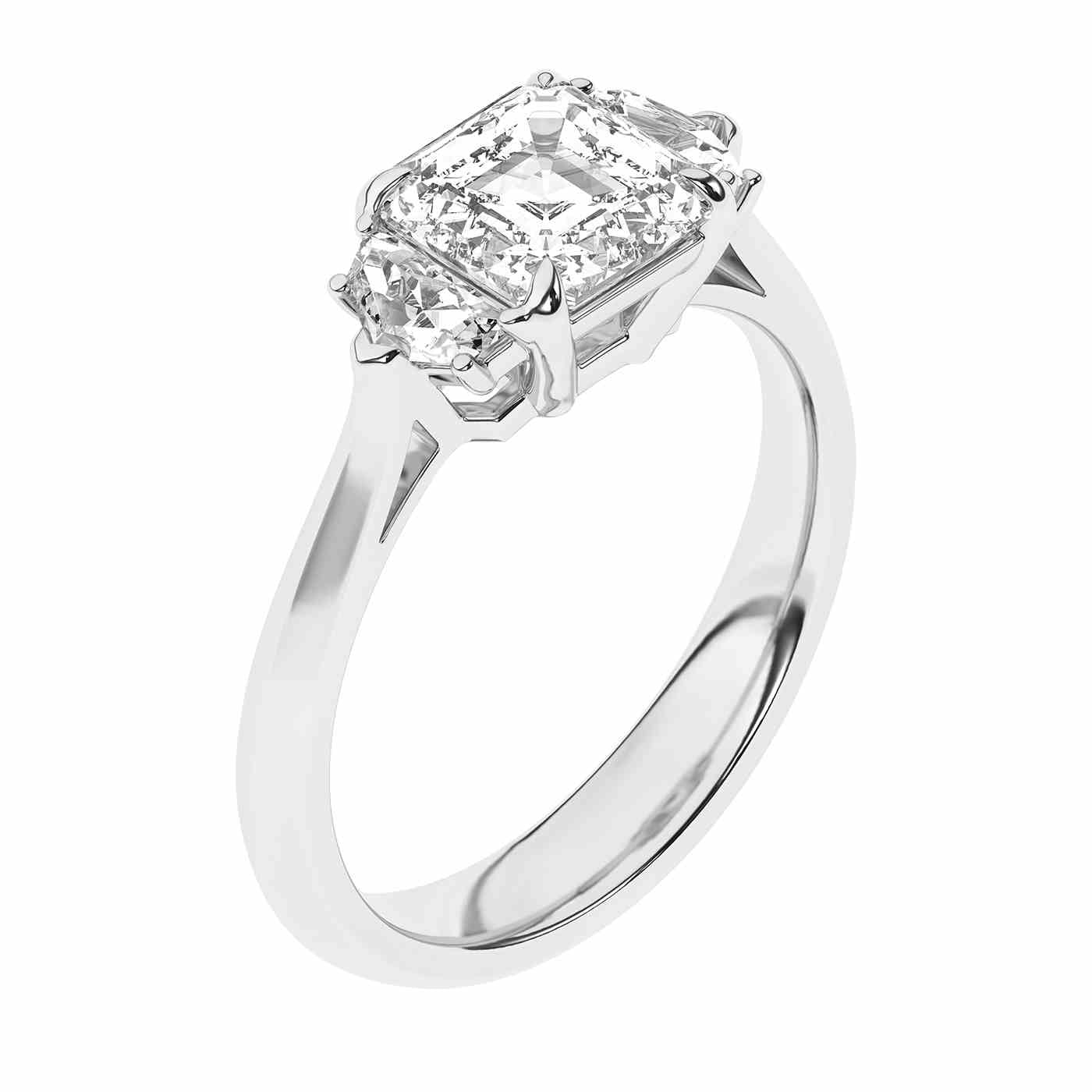 Radiara Ring | Asscher Cut