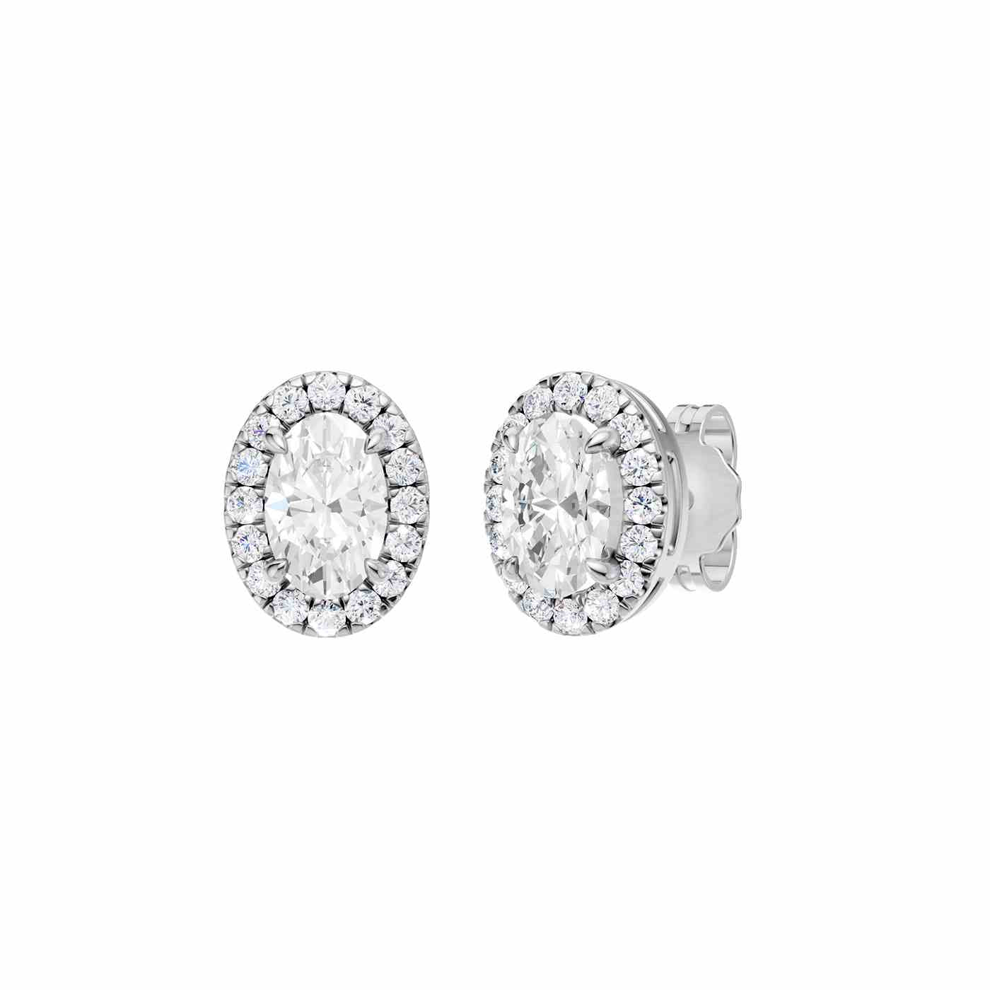 Alurea Earring | Oval Cut