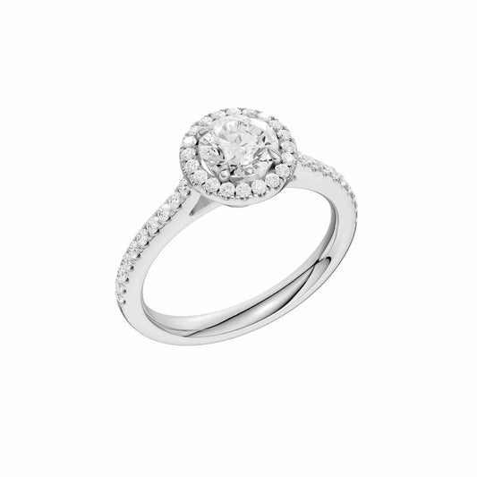 Nivelle Ring | Round Cut