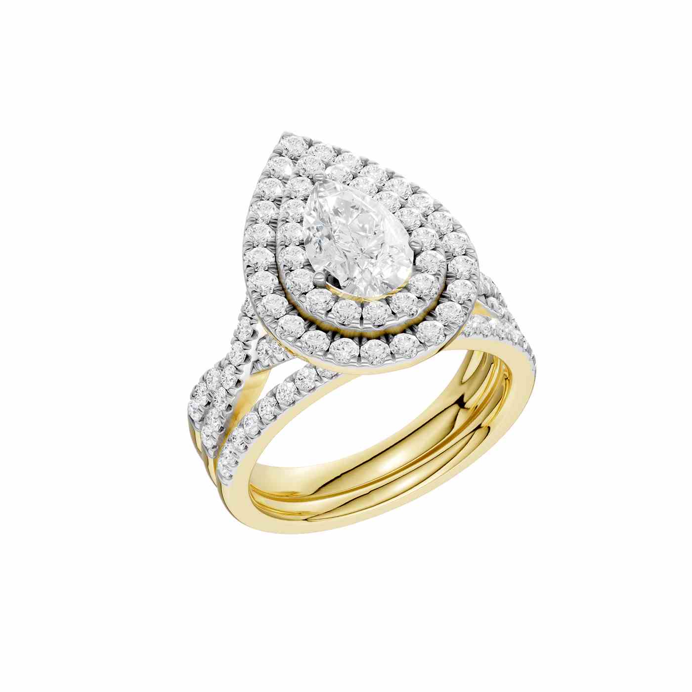 Radiance Ring | Pear Cut
