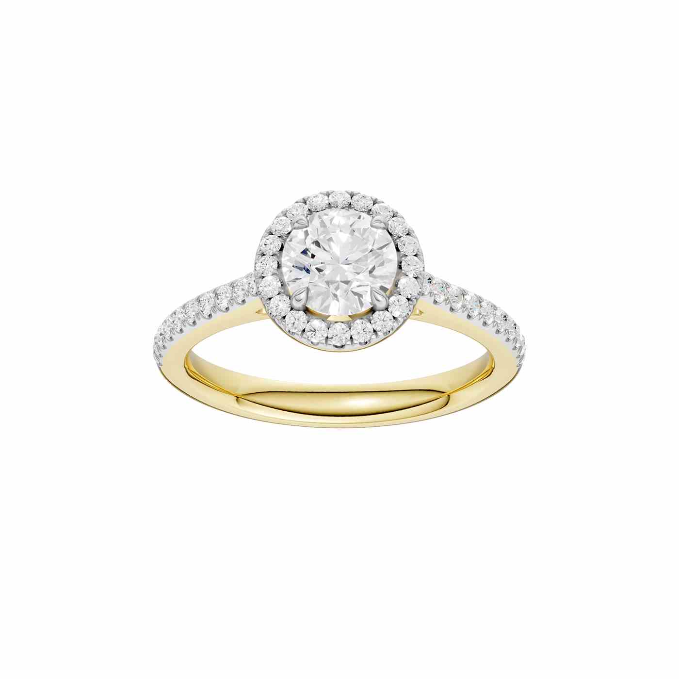 Nivelle Ring | Round Cut