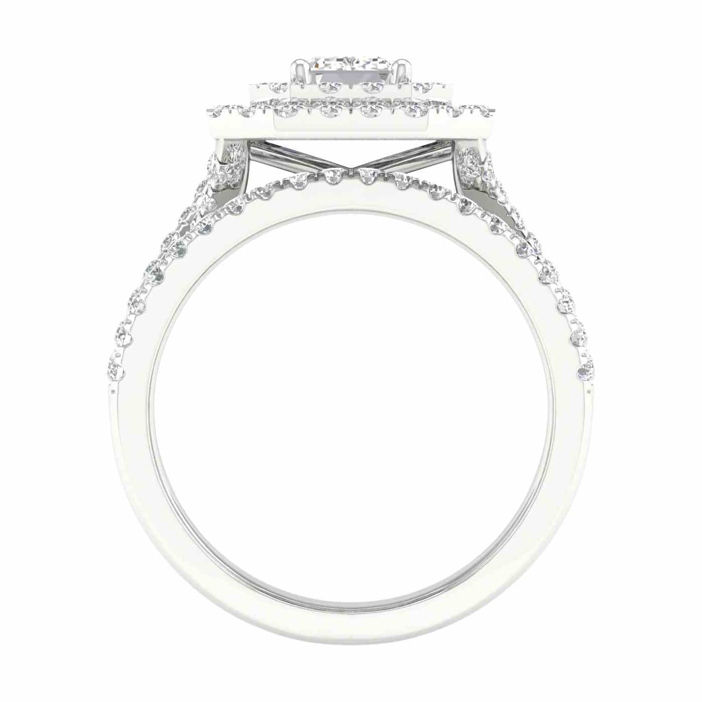 Radiance Ring | Emerald Cut