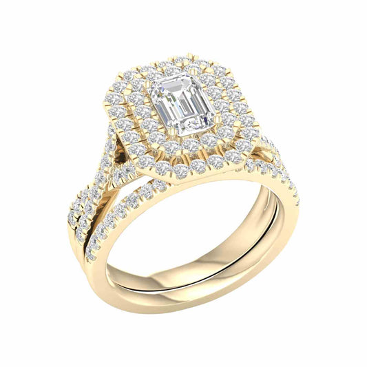 Radiance Ring | Emerald Cut