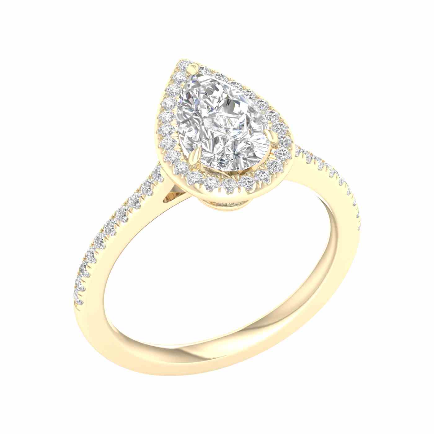 Aravelle Ring | Pear Cut