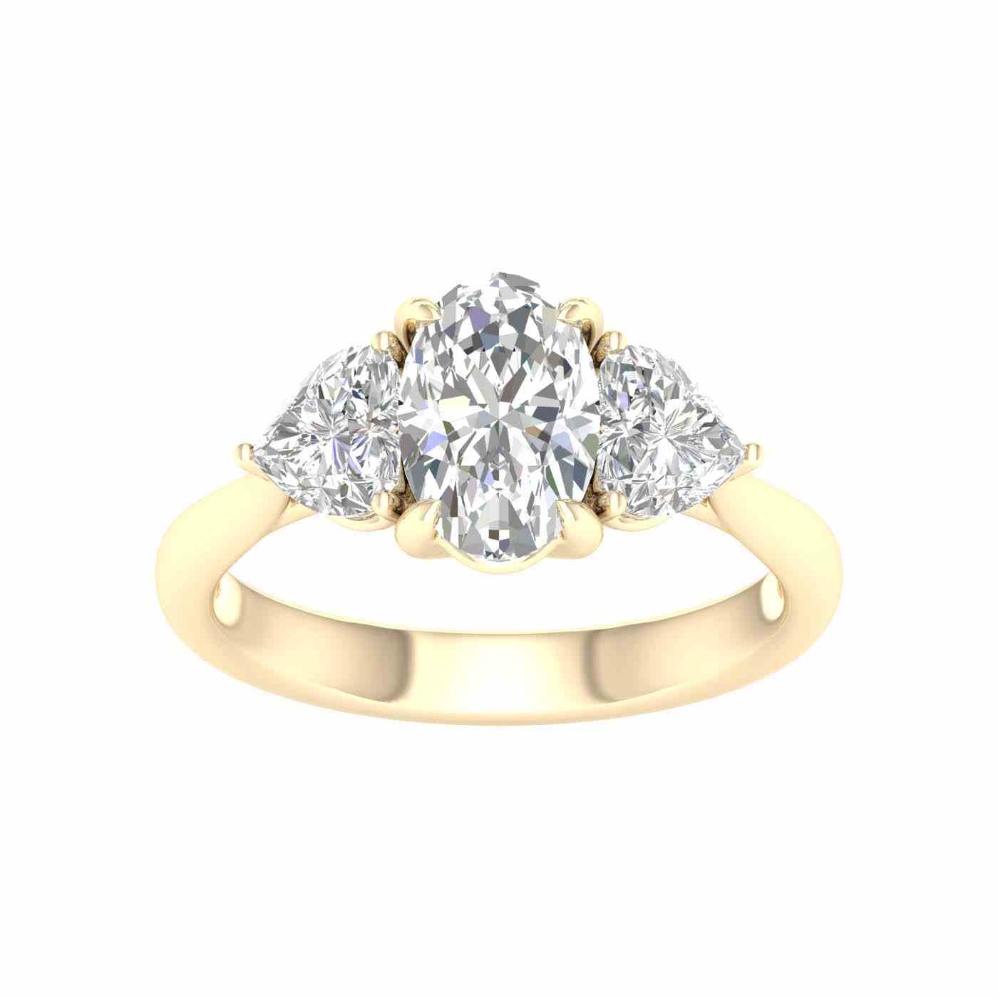 Nivara Ring | Heart Cut