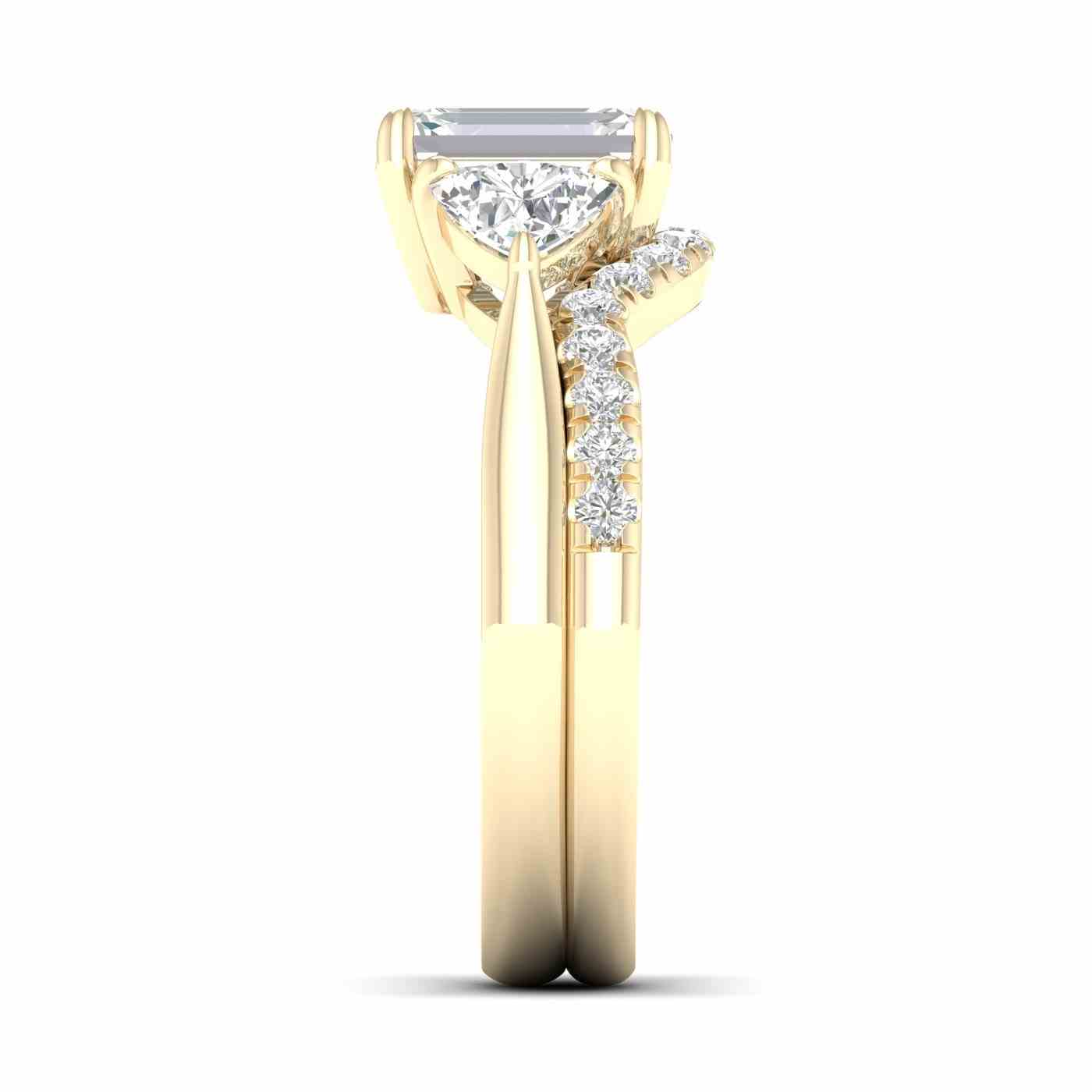 Radiance Ring | Emerald Cut