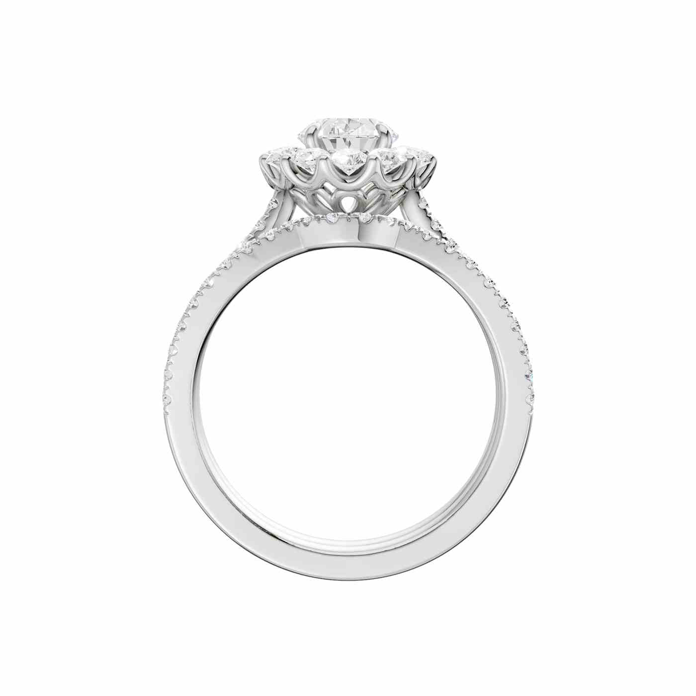 Bellavue Ring | Oval Cut