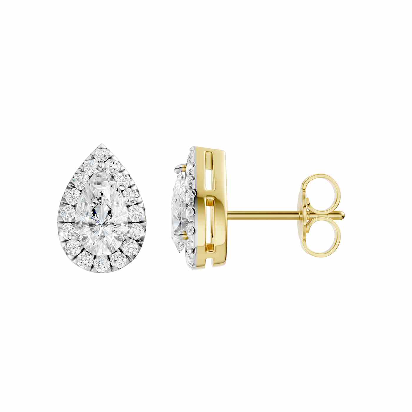 Elysia Earring | Pear Cut