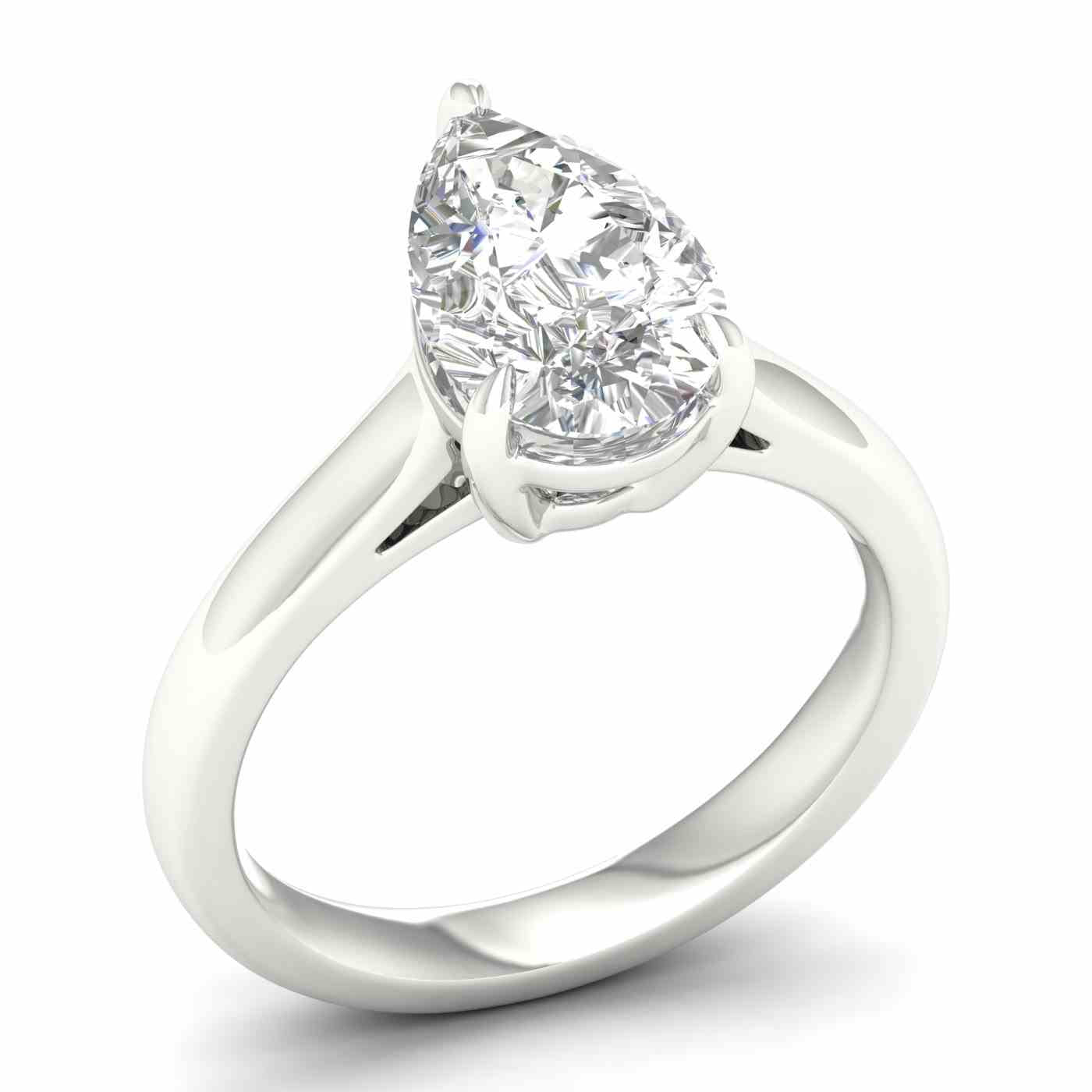 Lumineux Ring | Pear Cut