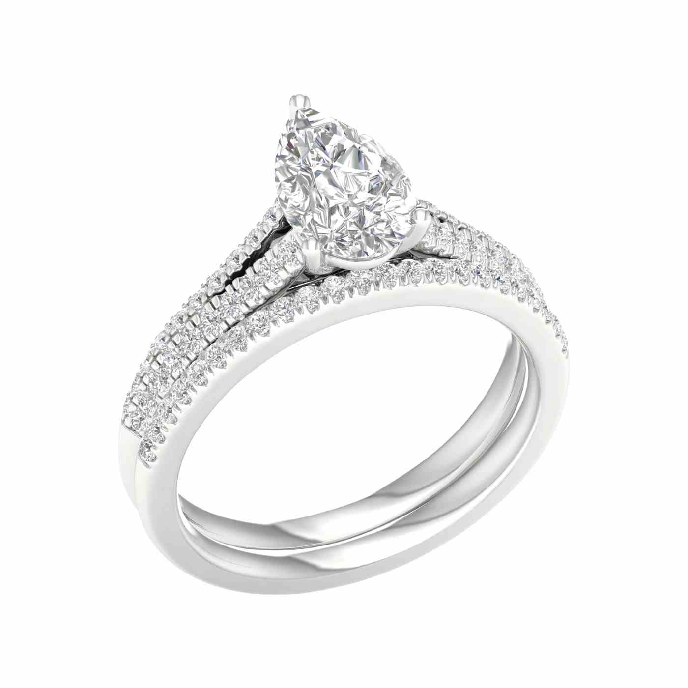 Calista Ring | Pear Cut