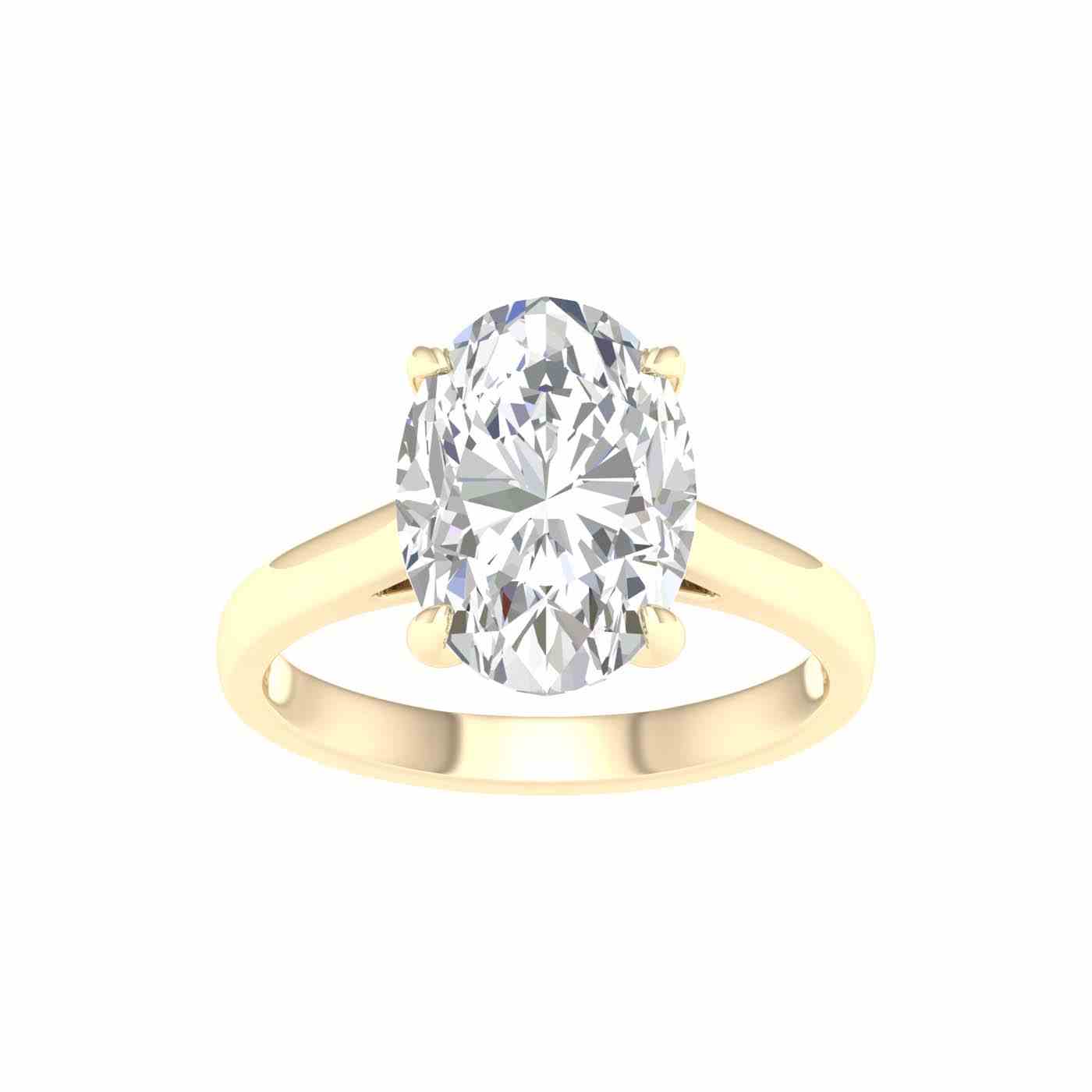 Aureza Ring | Oval Cut