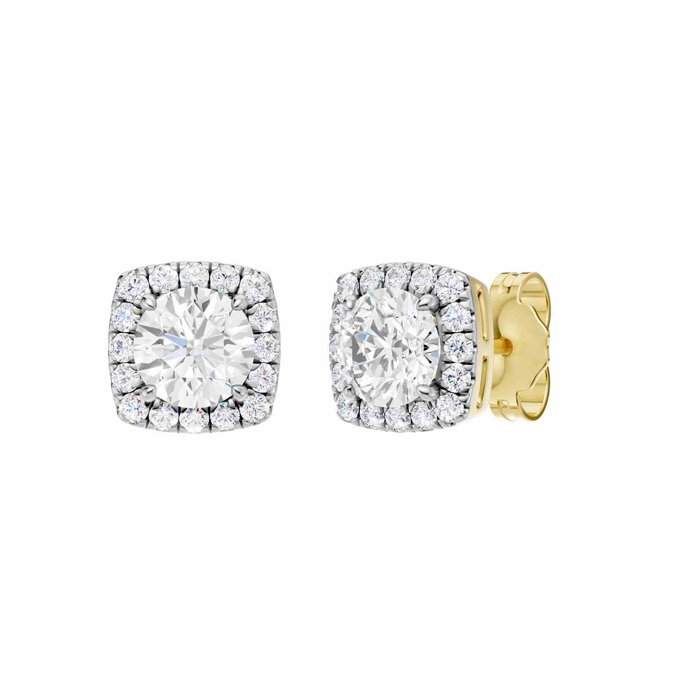 Elysia Earring | Round Cut