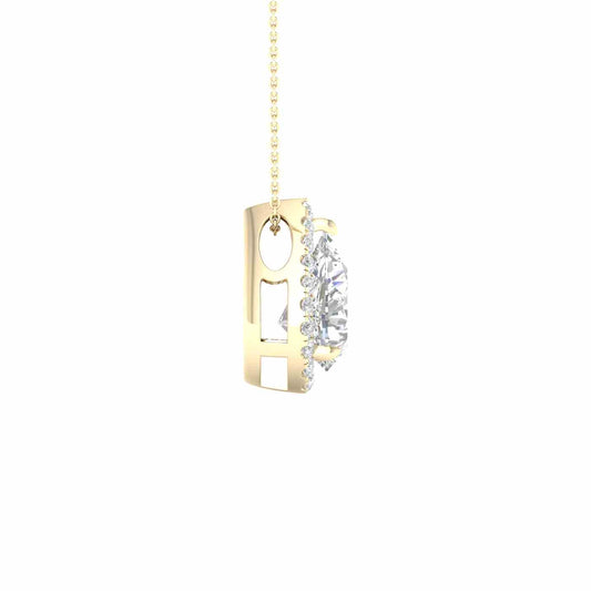 Celestri Pendant | Pear Cut