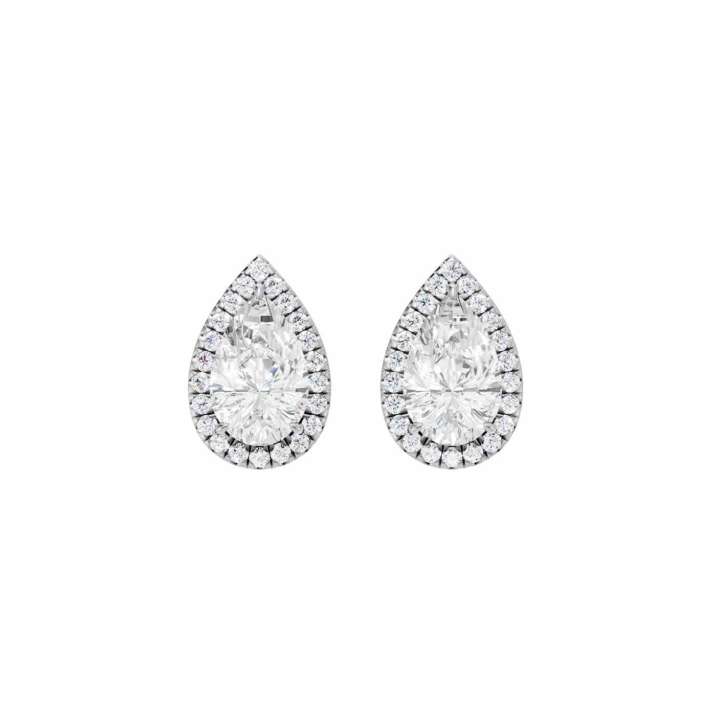 Elance Earring | Pear Cut