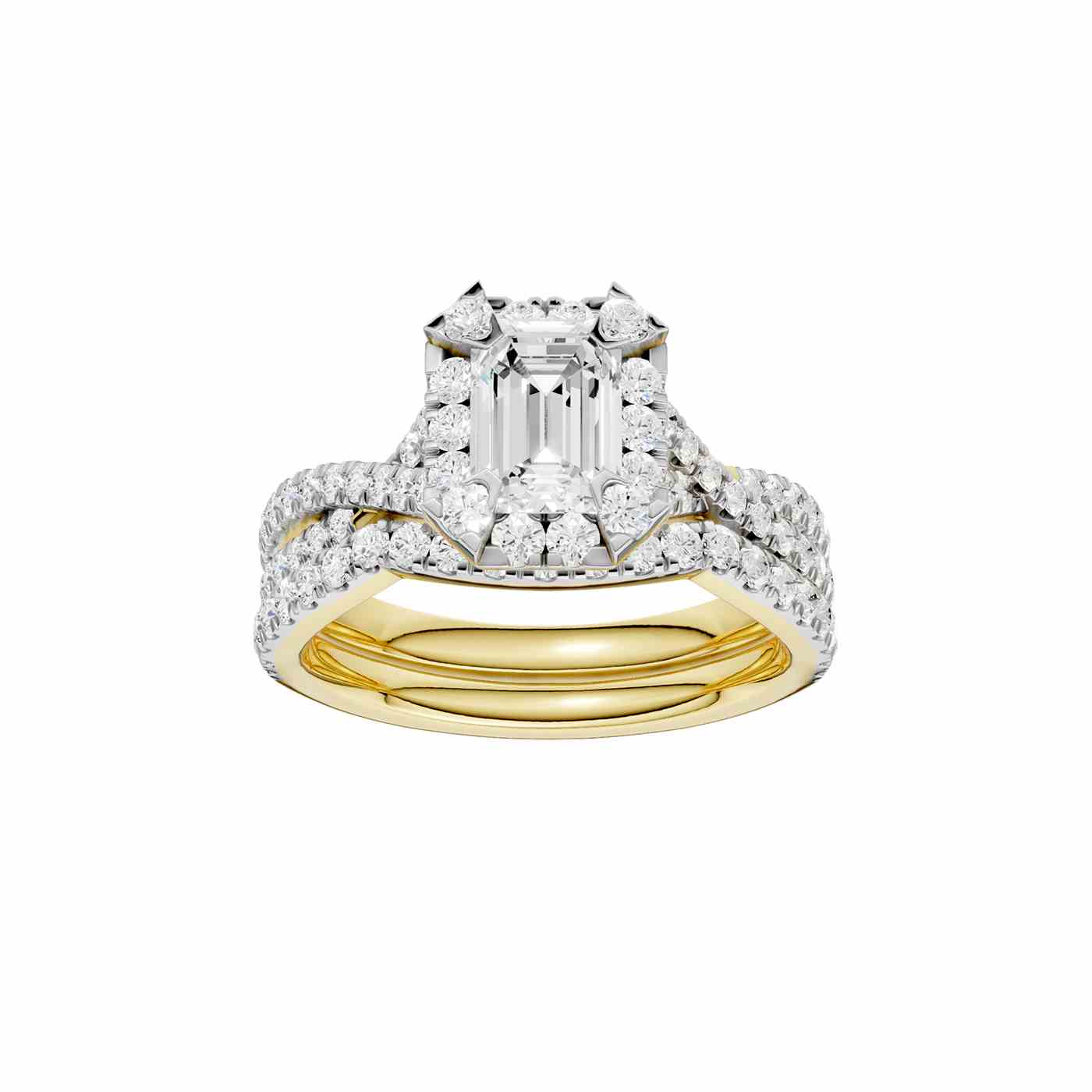 Bellavue Ring | Emerald Cut