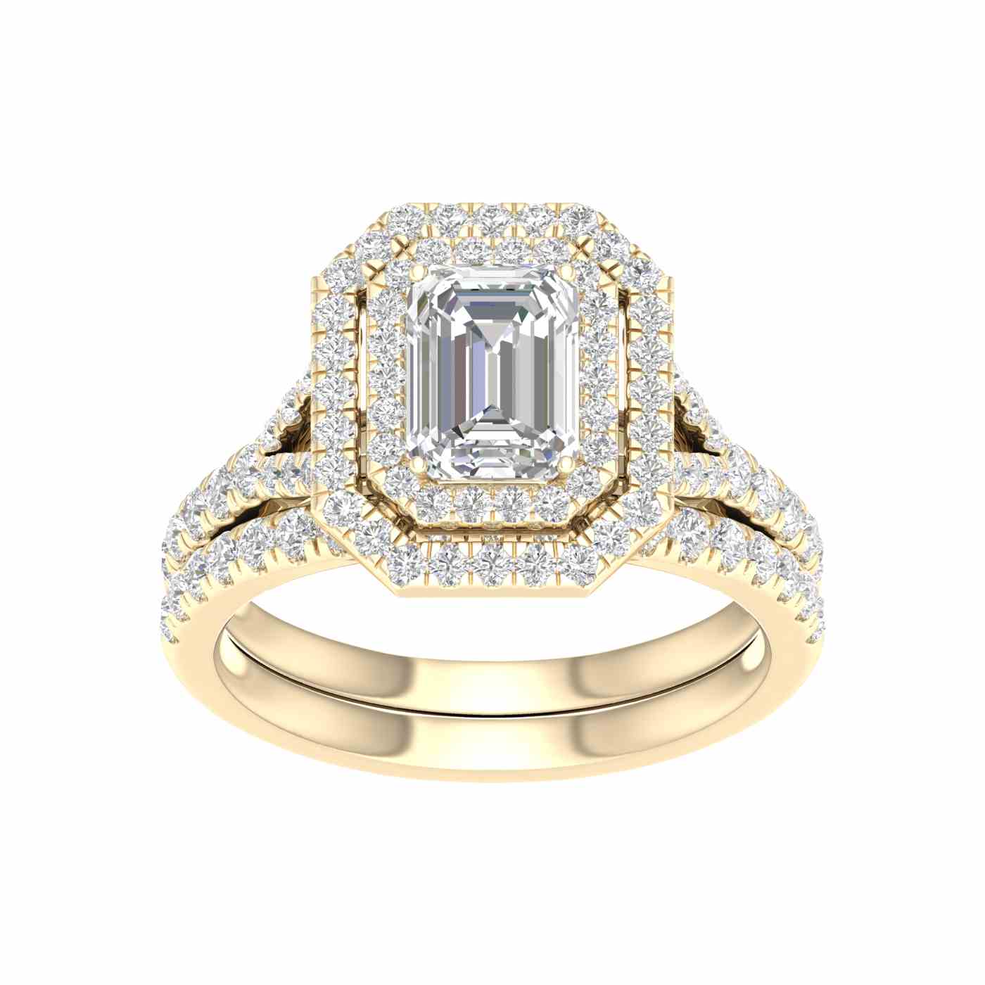 Zerelle Ring | Emerald Cut