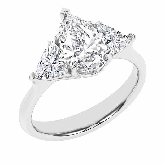 Radiara Ring | Pear Cut