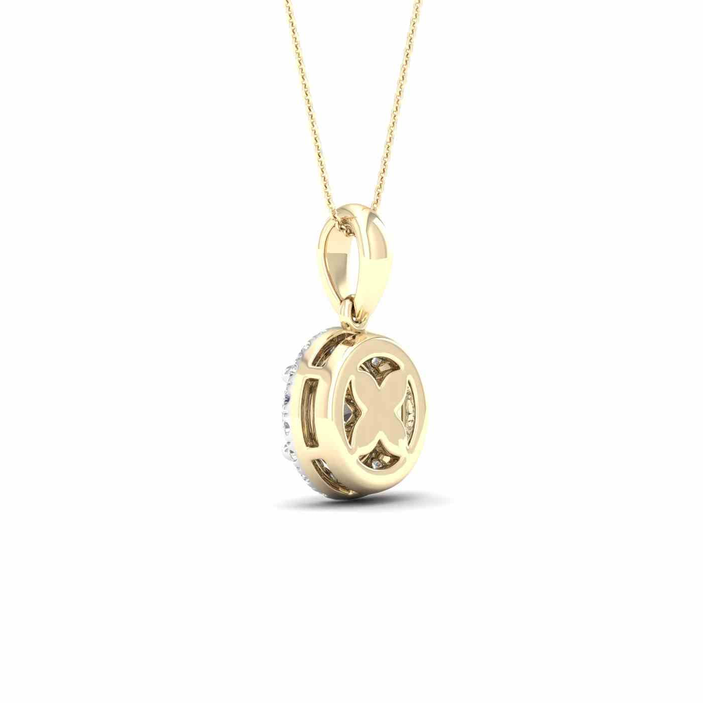 Elysane Pendant | Round Cut