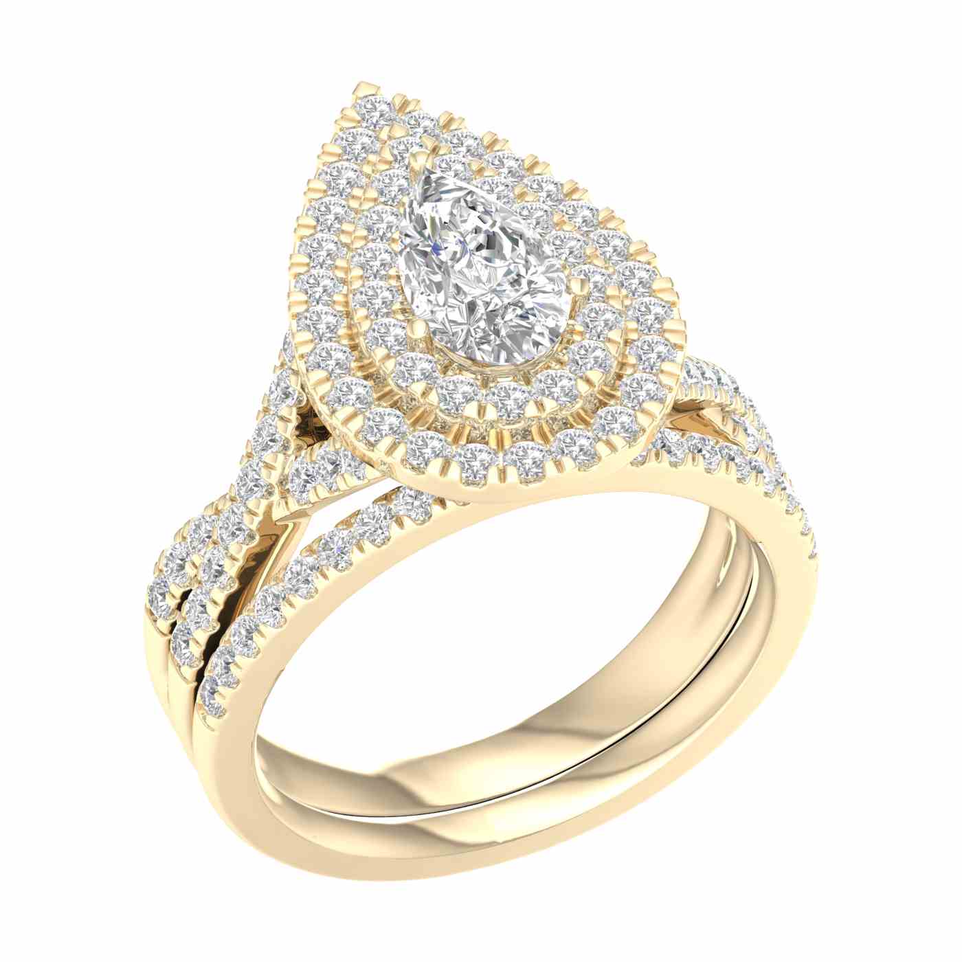 Radiance Ring | Pear Cut
