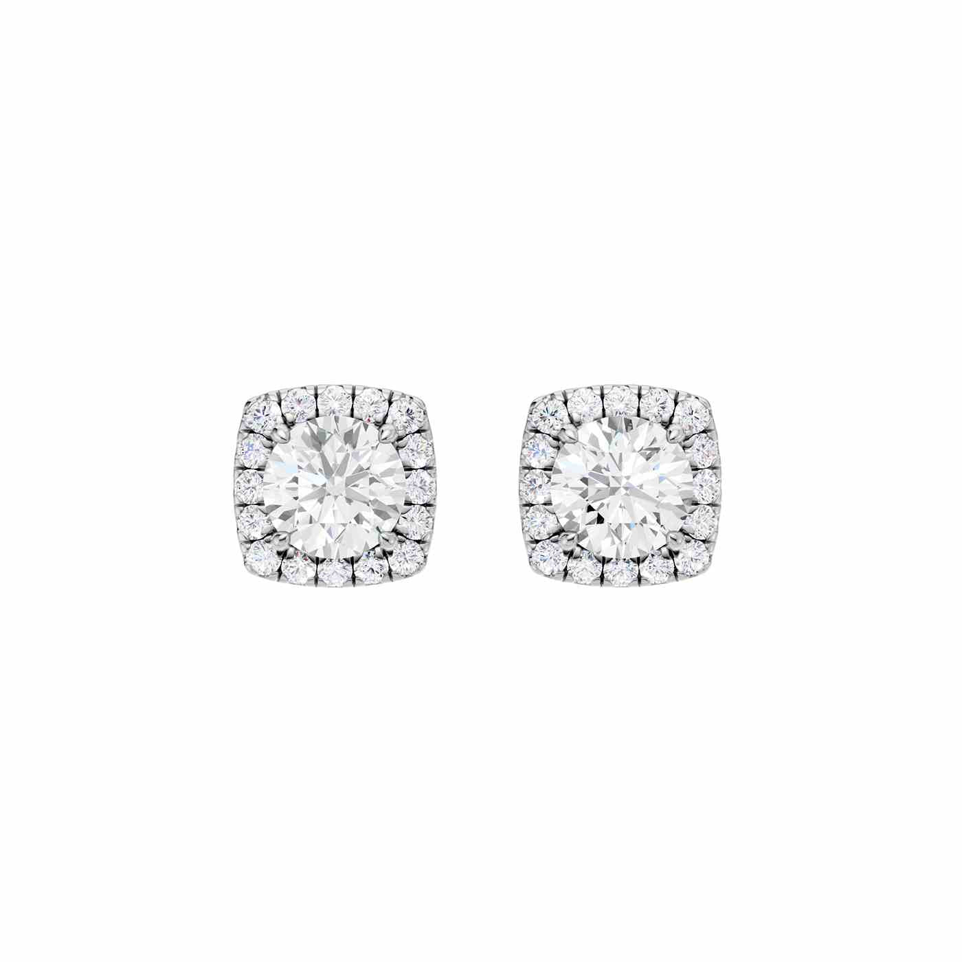 Elysia Earring | Round Cut