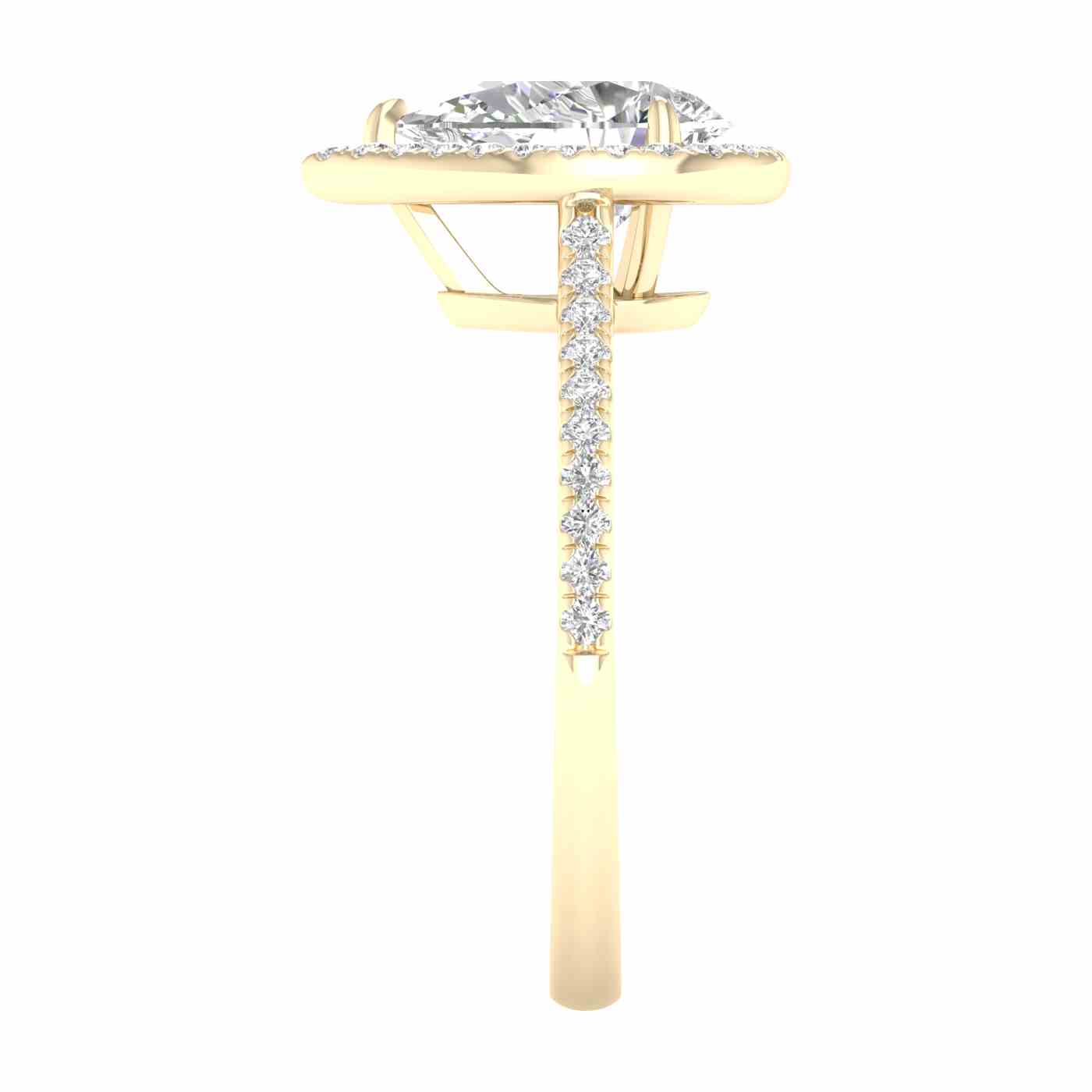 Aravelle Ring | Pear Cut