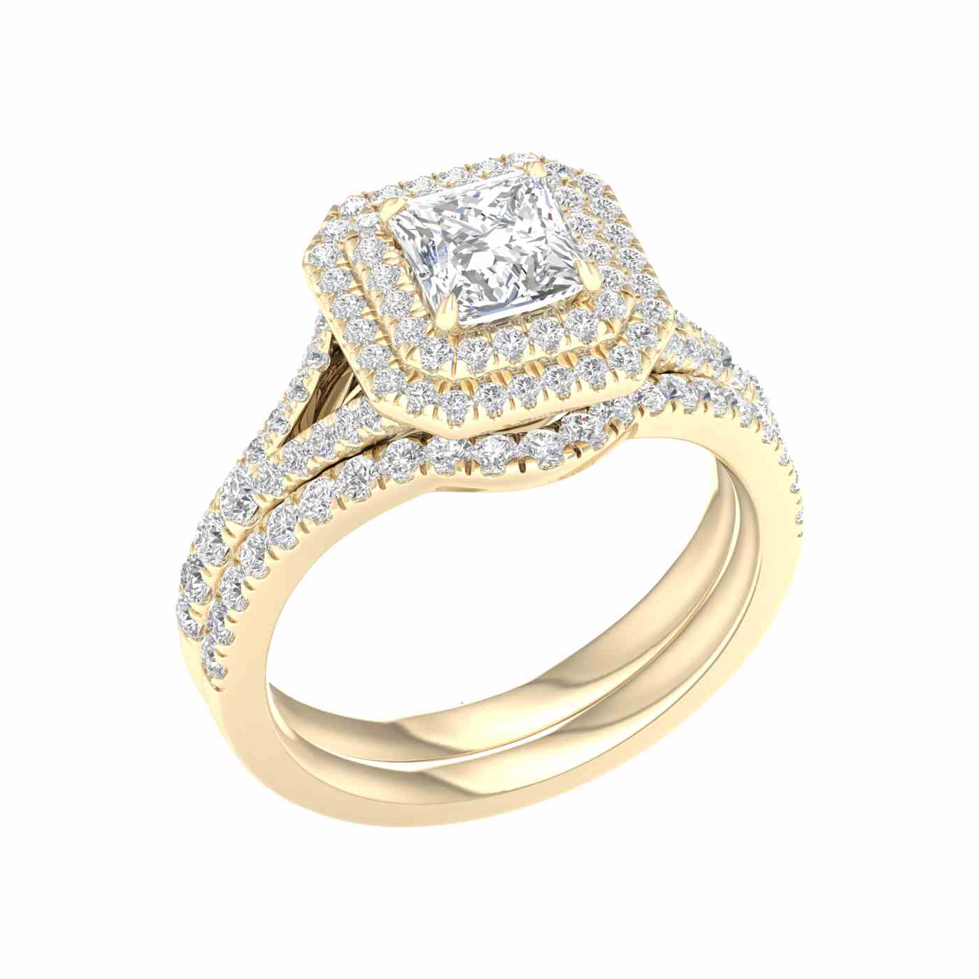 Bellavue Ring | Princess Cut