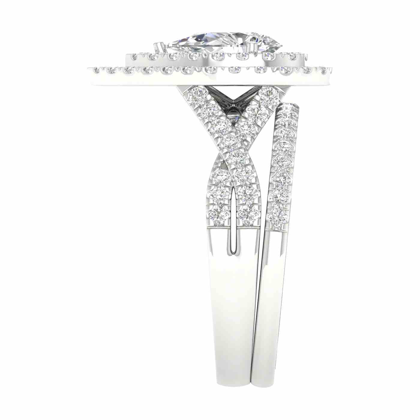 Radiance Ring | Pear Cut