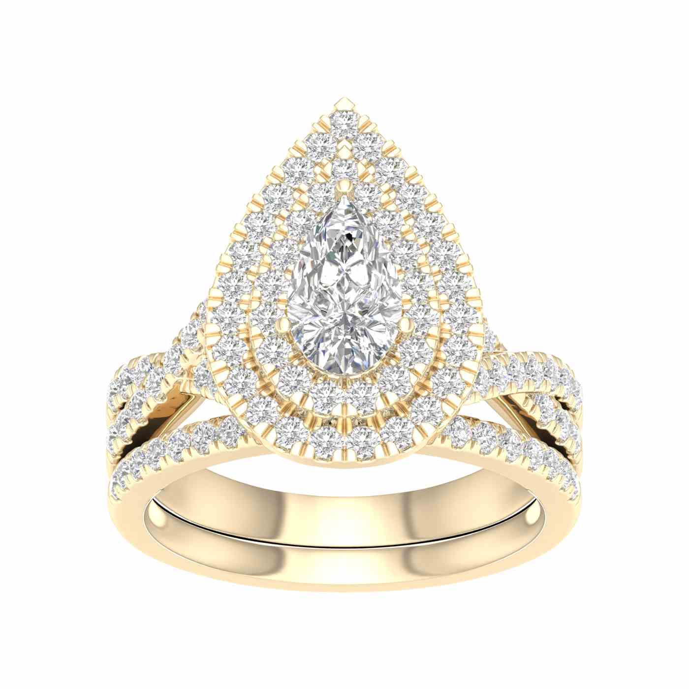 Radiance Ring | Pear Cut
