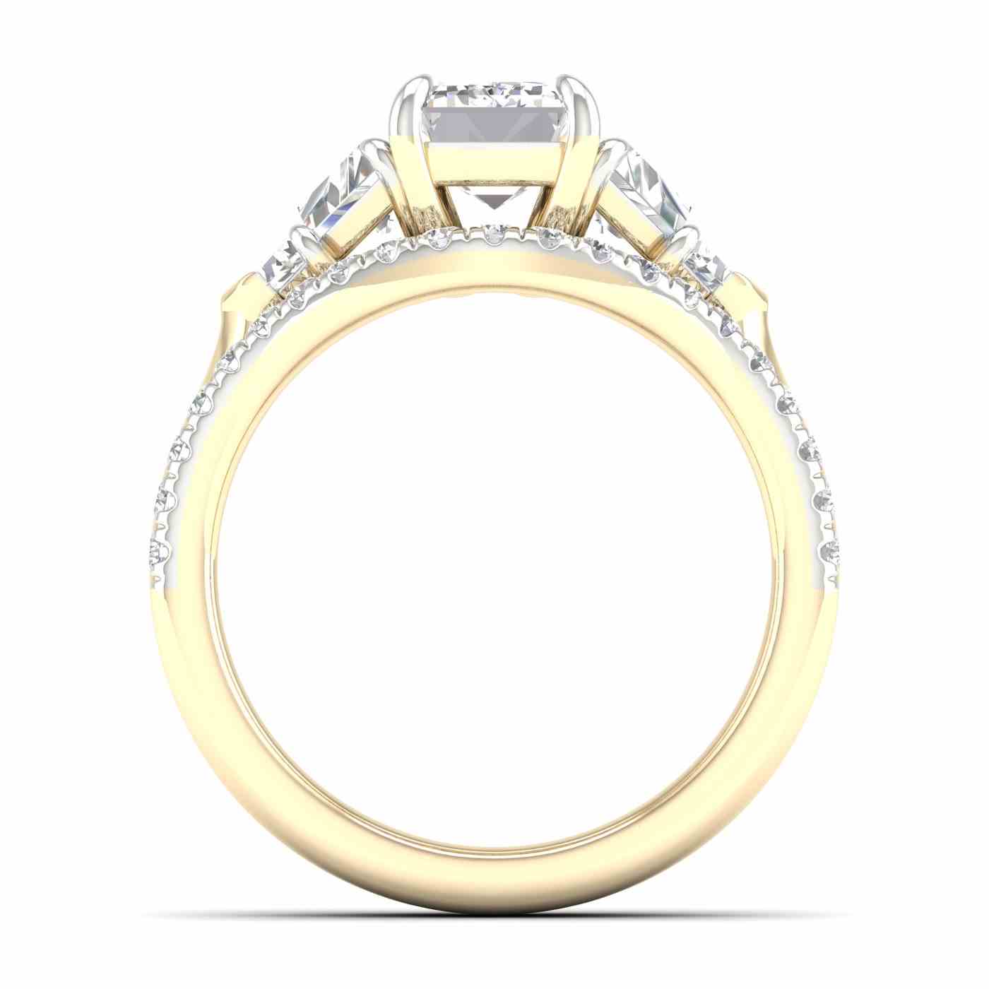 Radiévo Ring | Emerald Cut