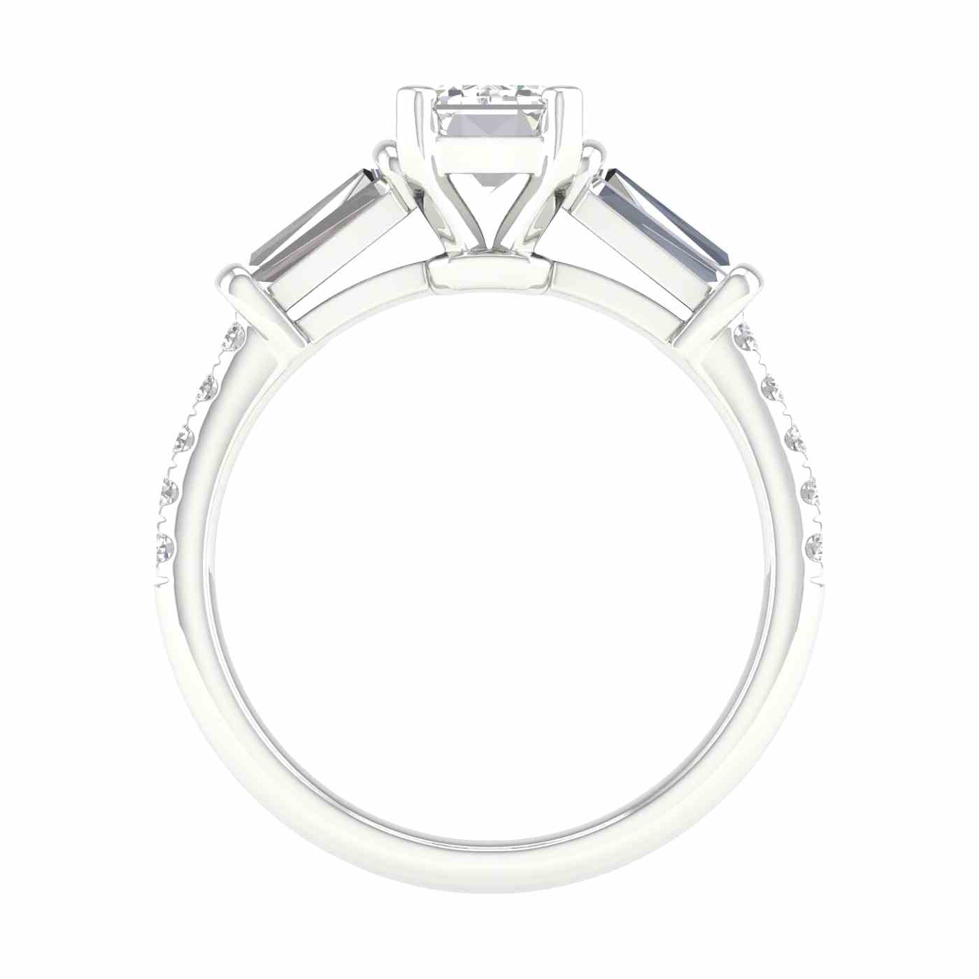 Aureline Ring | Emerald Cut