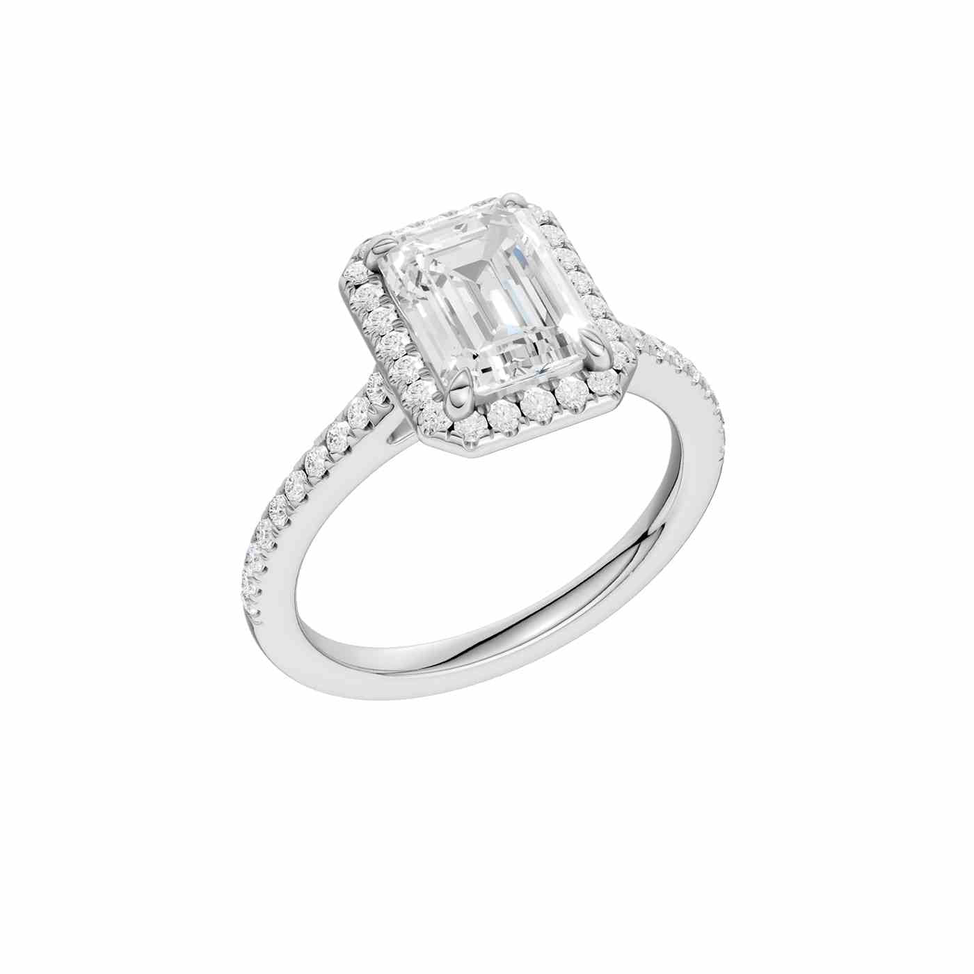Astarra Ring | Emerald Cut