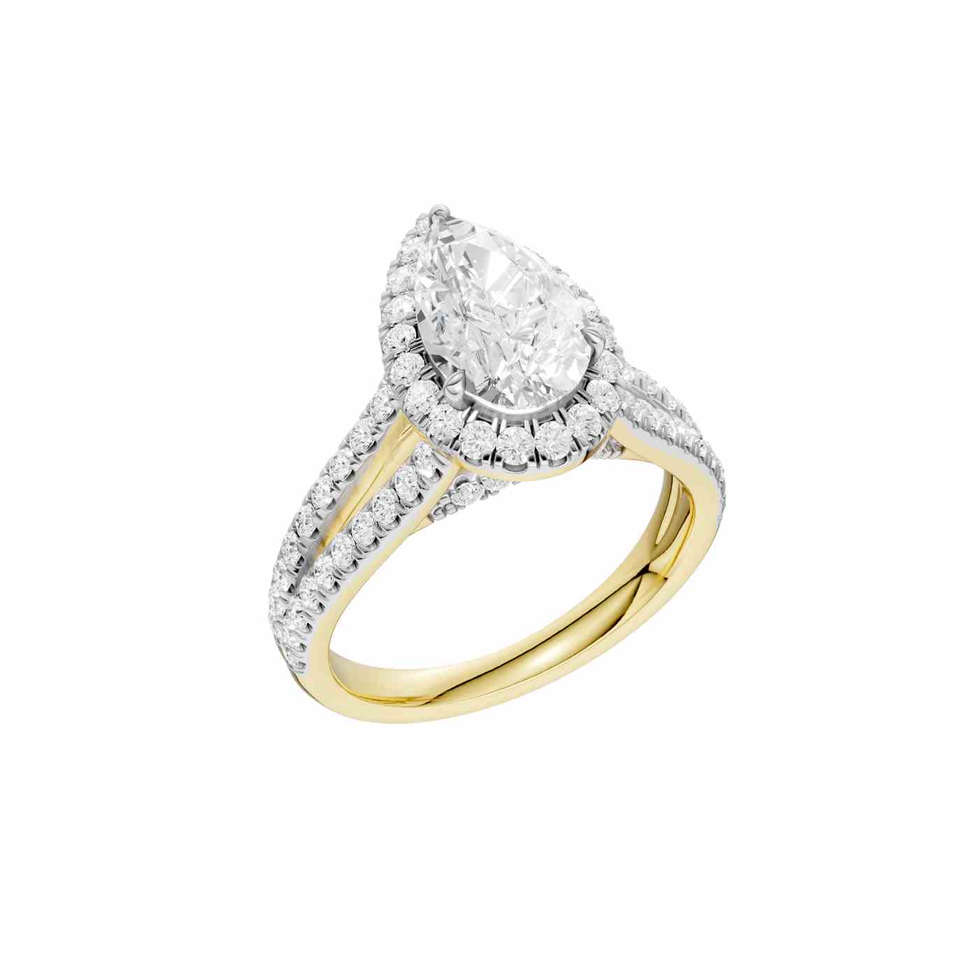 Sorelle Ring | Pear Cut