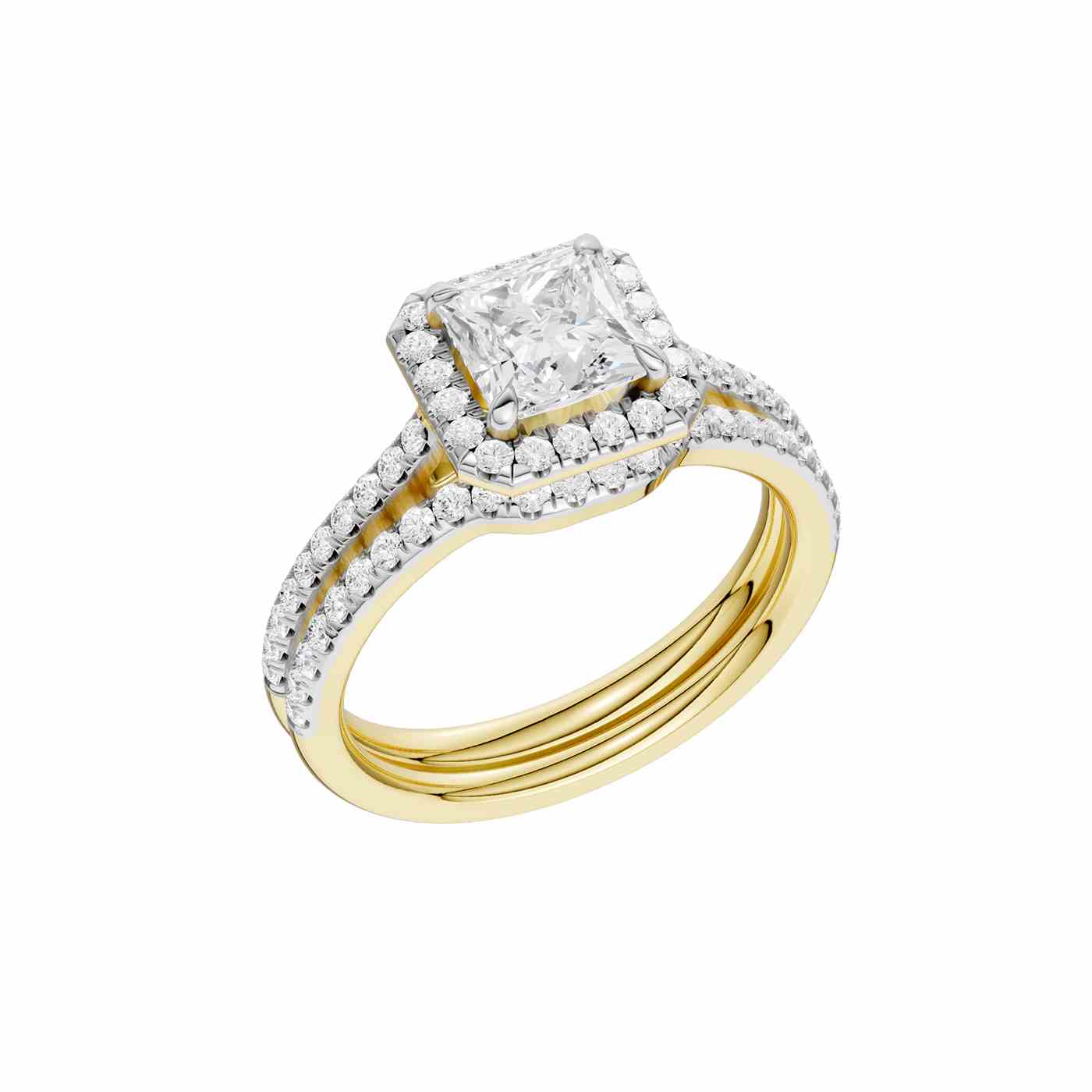 Bellavue Ring | Princess Cut