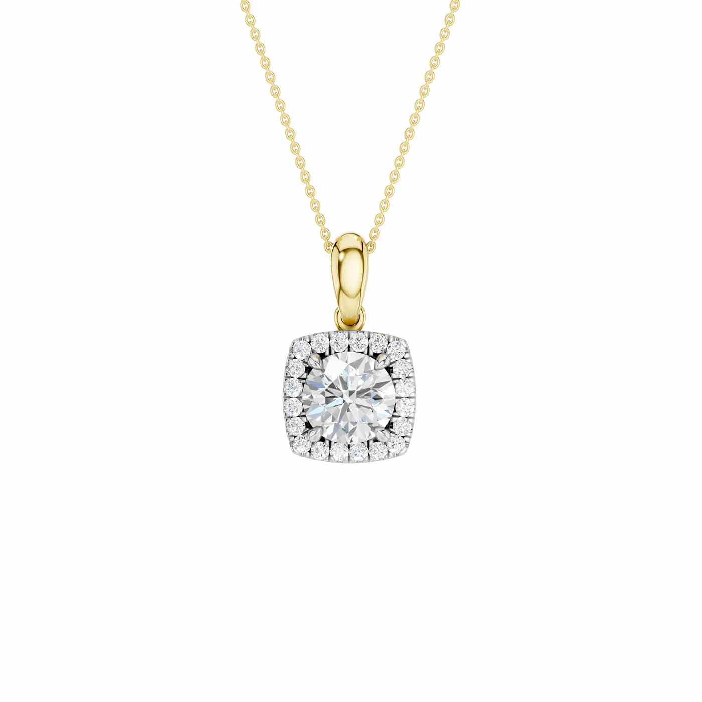 Elysane Pendant | Round Cut