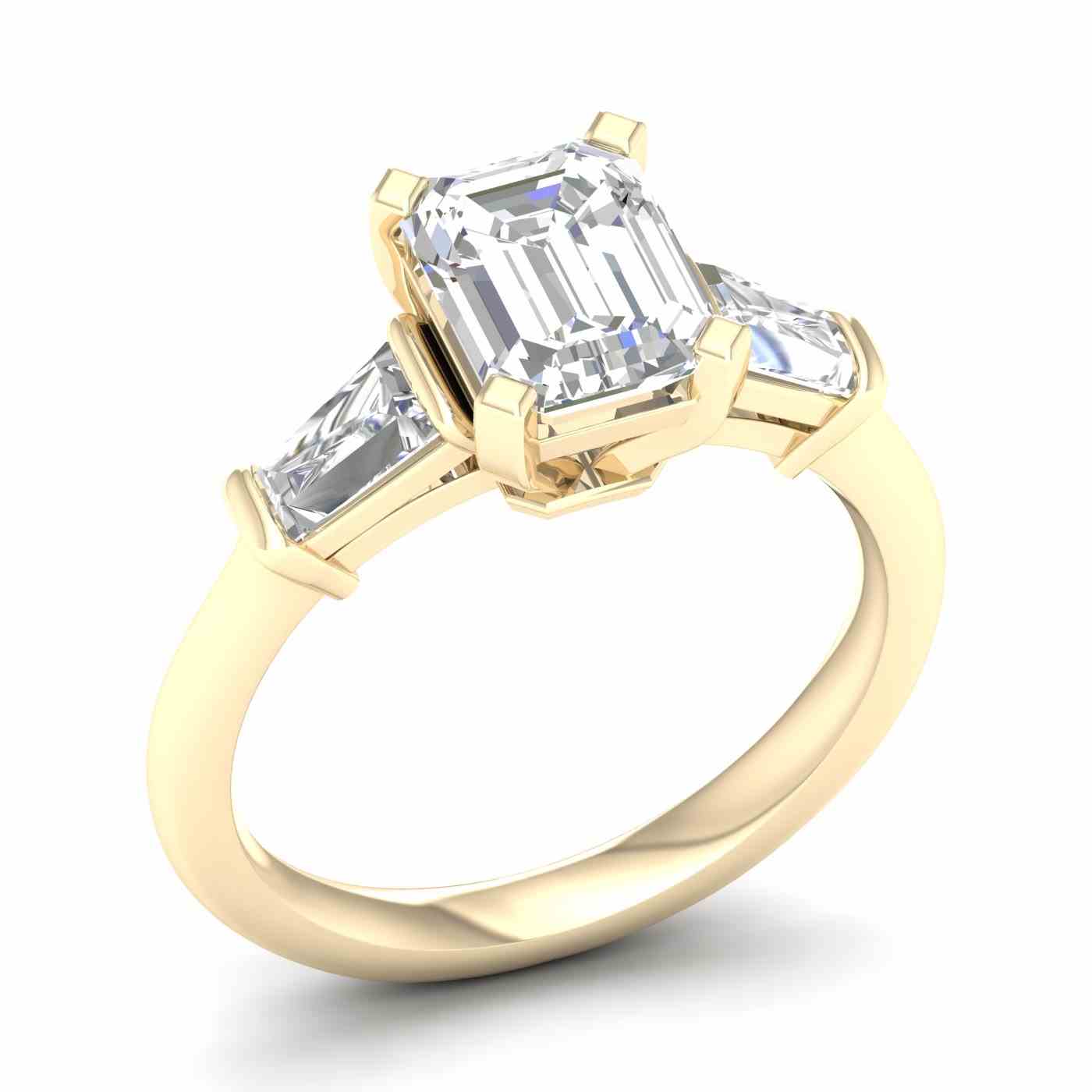 Zarielle Ring | Emerald Cut