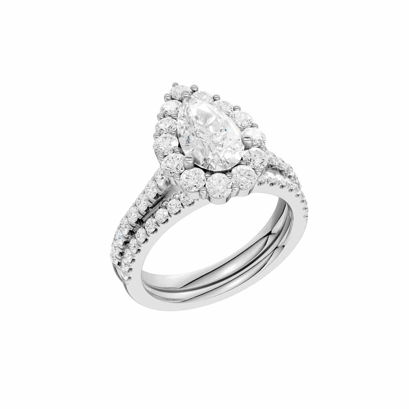Aurevè Ring | Pear Cut